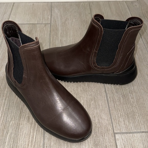 New Aquatalia Christiana Leather Chelsea Boot Extra Light Size 7.5 NEW - Picture 6 of 16
